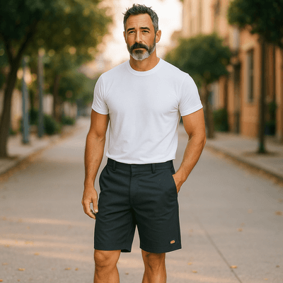 Dickies Shorts Mens 48 Gray Loose Fit Workwear Uniform Industrial Utility Pocket - Thumbnail 2