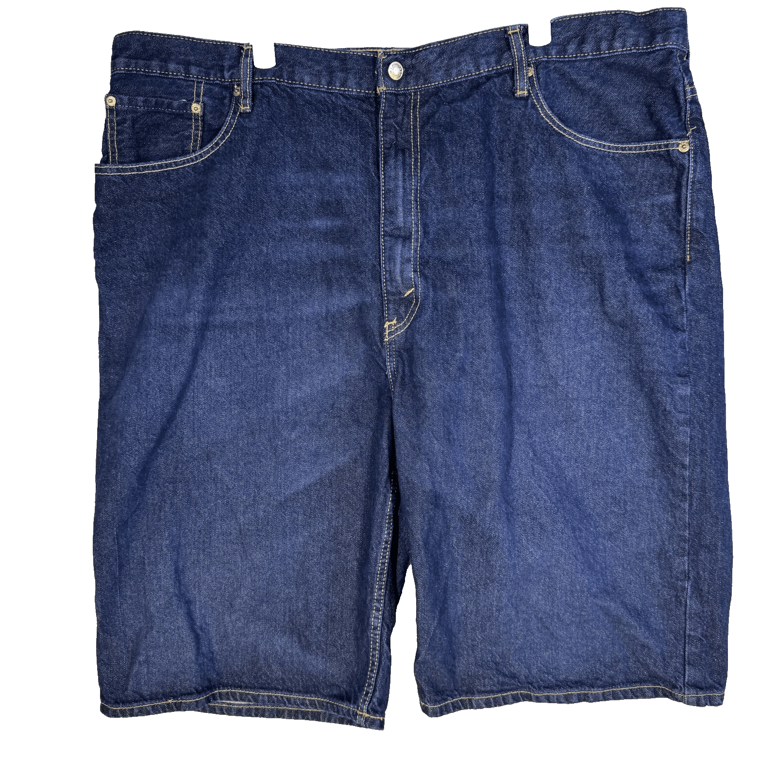 Levi's 569 Men's Shorts 42 Blue Denim Cotton High-Rise Loose Fit Straight - Image 1