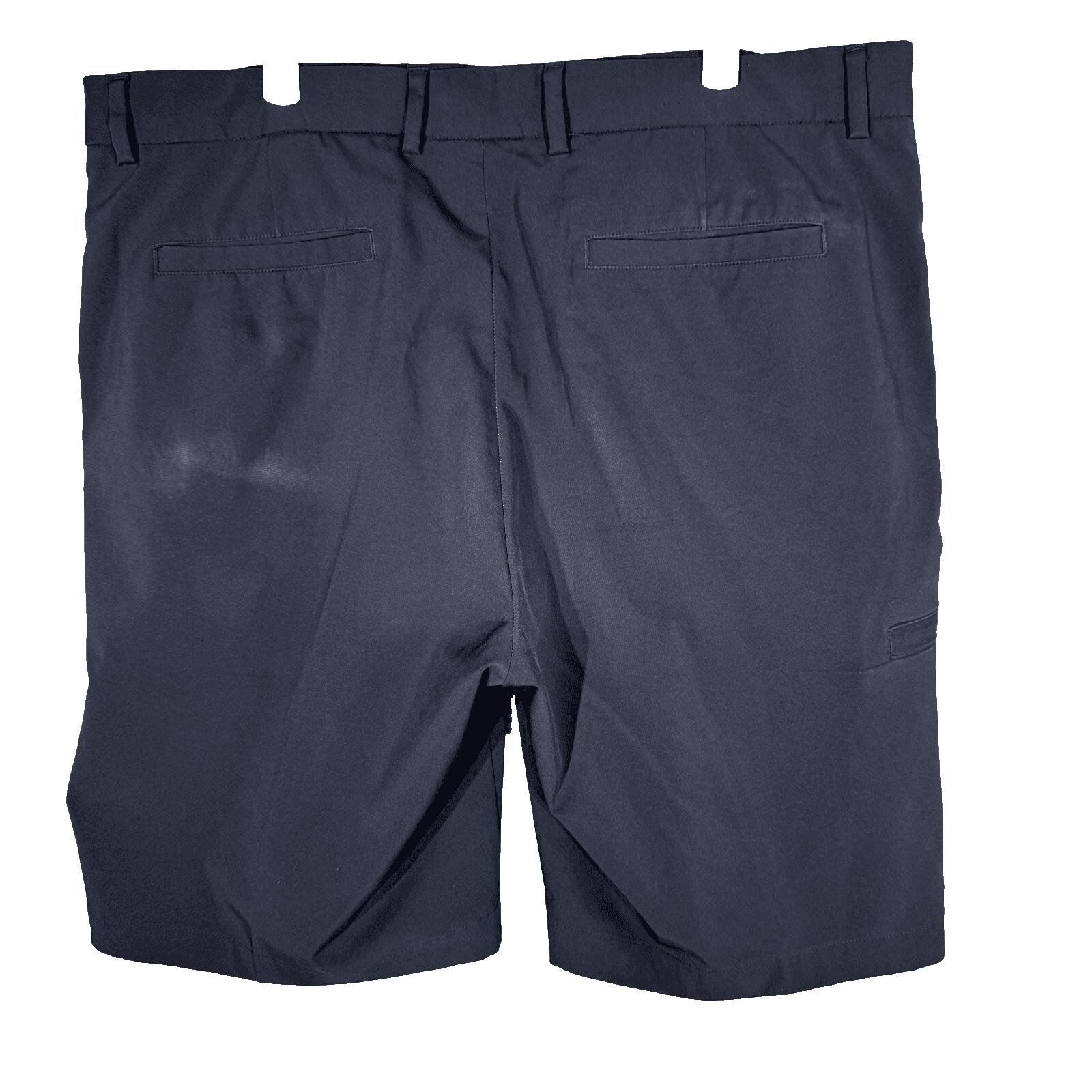 Greg Norman Mens Golf Shorts 38 Navy Stretch Mid-Rise Flat Front Classic - Thumbnail 2