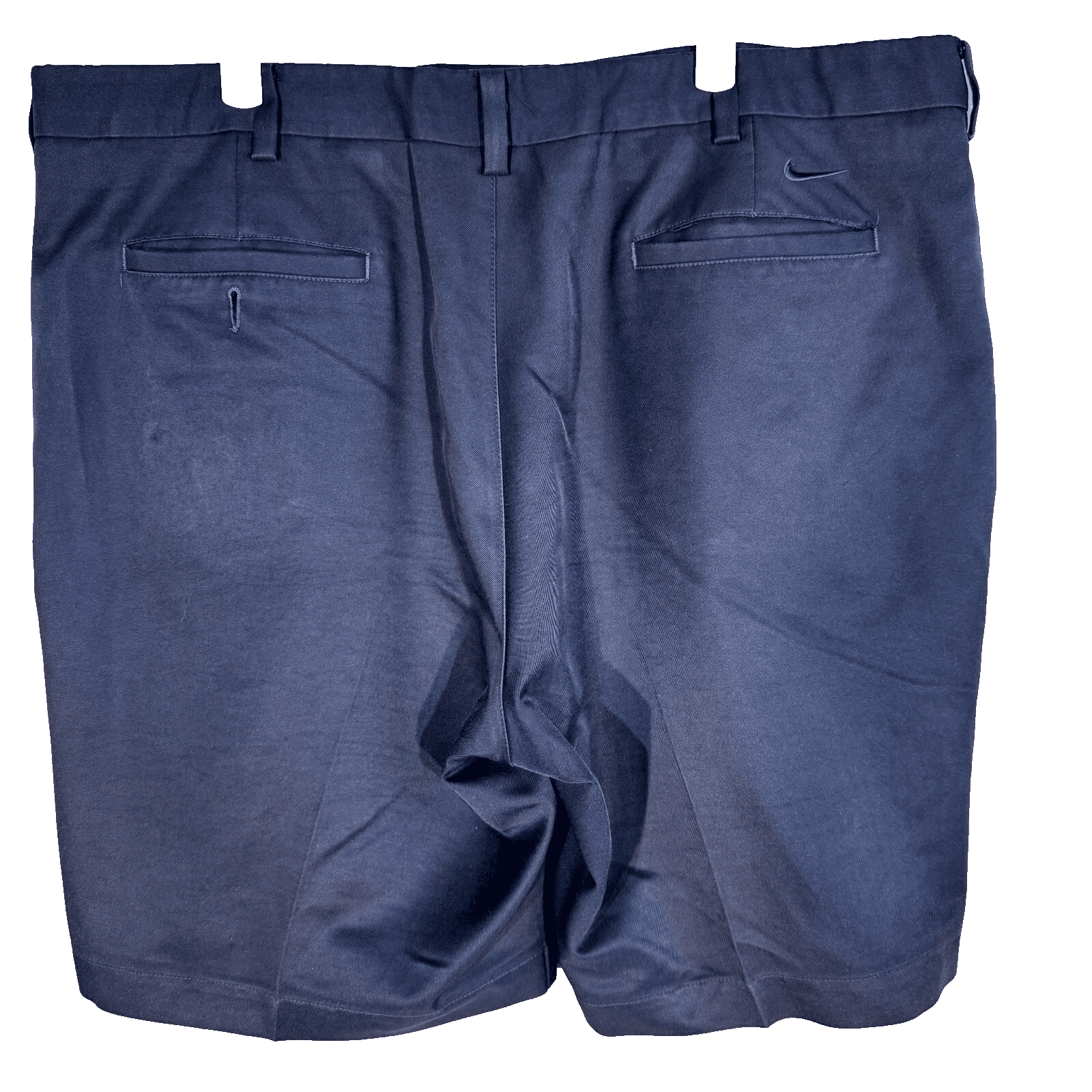 Nike Golf Mens Chino Shorts 40 Navy Dri-Fit Flat Front Pleated Performance - Thumbnail 2