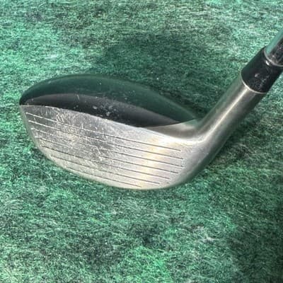 Warrior Custom Golf 18° Hybrid Mens RH Stiff Steel Stainless Black Golf Club - Thumbnail 2