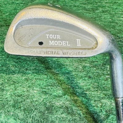 Vintage Tour Model II S Wedge Mens RH Steel Shaft Silver Golf Club USA - Image 1