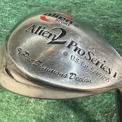 Alien Alien2 Pro Series 1 Wedge Mens RH Regular Graphite Silver Golf Club - Thumbnail 3