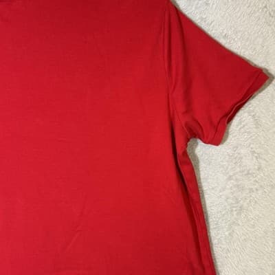 Polo Ralph Lauren Polo Shirt Mens XL Red Cotton Pony Logo Short Sleeve Golf - Thumbnail 11