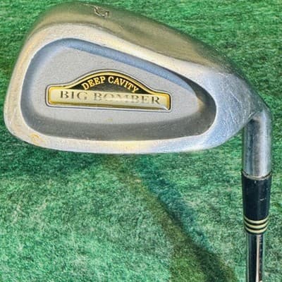 Big Bomber Deep Cavity Pitching Wedge Mens RH 36.5 In Reg Steel Silver Golf Club - Image 1
