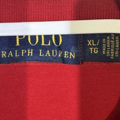 Polo Ralph Lauren Polo Shirt Mens XL Red Cotton Pony Logo Short Sleeve Golf - Thumbnail 8