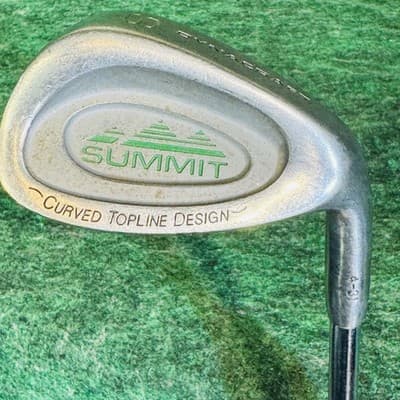 Dynacraft Summit Curved Topline Wedge Mens RH 36.5 In Steel Silver Golf Club - Image 1