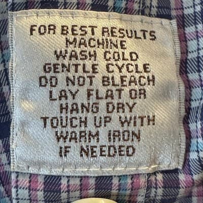 Peter Millar Crown Ease Shirt Mens Medium Blue Check Long Sleeve Button Down - Thumbnail 11