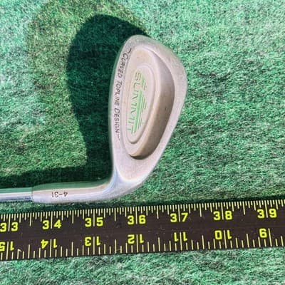 Dynacraft Summit Curved Topline Wedge Mens RH 36.5 In Steel Silver Golf Club - Thumbnail 5