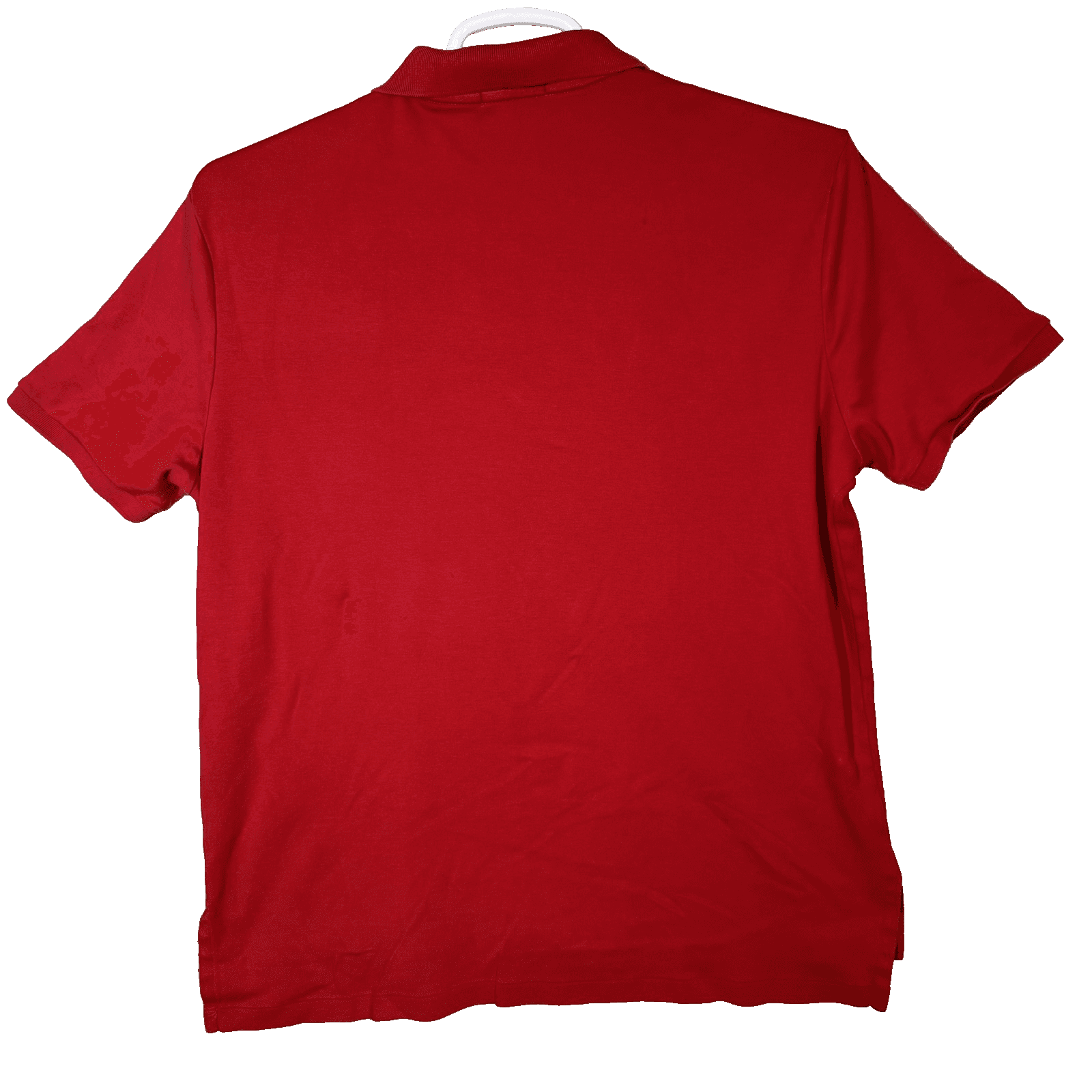 Polo Ralph Lauren Polo Shirt Mens XL Red Cotton Pony Logo Short Sleeve Golf - Thumbnail 2