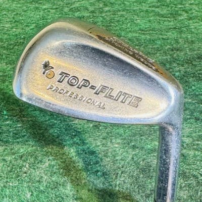 Spalding Top-Flite Professional Pitching Wedge Mens RH Steel Silver Golf Club - Image 1