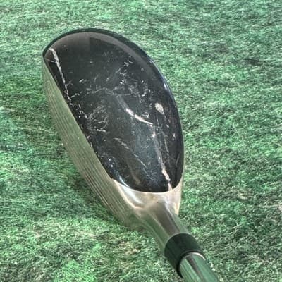 Warrior Custom Golf 21° Hybrid Mens RH Stiff Steel Black Stainless Golf Club - Thumbnail 3