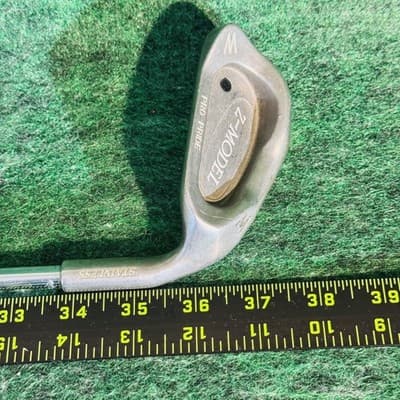 Vintage Z-Model W Wedge Mens RH Steel Shaft Single Golf Club Silver Pro Pride - Thumbnail 5