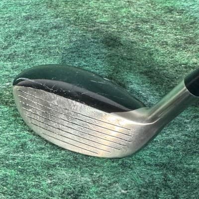 Warrior Custom Golf 21° Hybrid Mens RH Stiff Steel Black Stainless Golf Club - Thumbnail 2