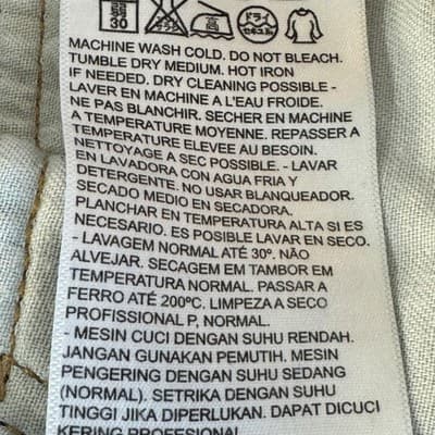 Levis 559 Jeans Mens 44x30 Blue Denim Relaxed Straight Fit Zip Fly 5 Pocket - Thumbnail 8