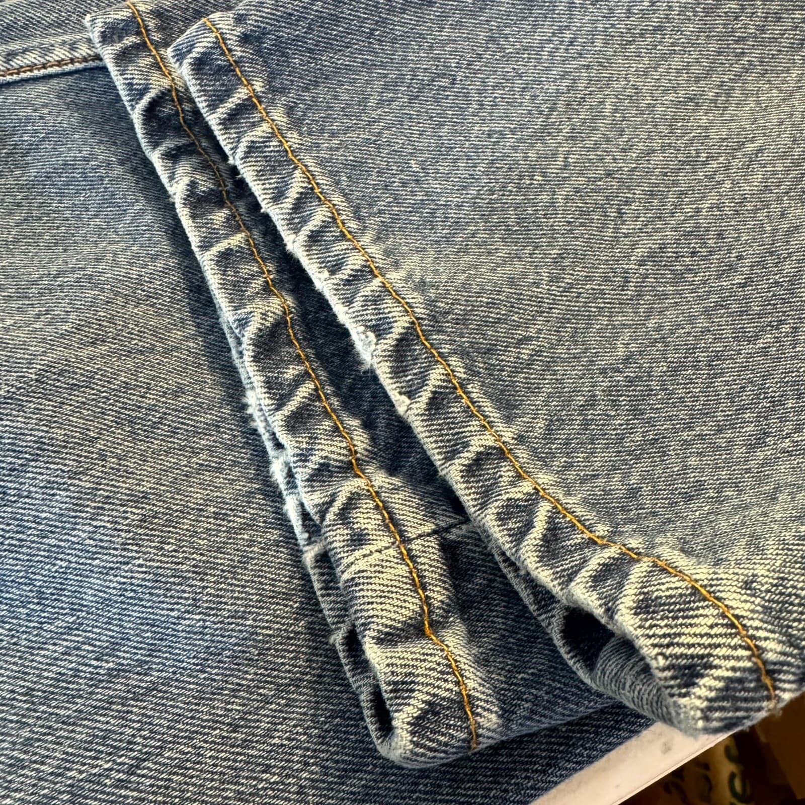 Levi’s 501 Men’s Jeans 36x30 Blue Denim Original Fit Straight Leg Button Fly - Thumbnail 6