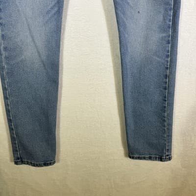 Levis 512 Jeans Mens 33x29 Light Wash Blue Tapered Stretch Zip Fly Denim - Thumbnail 6