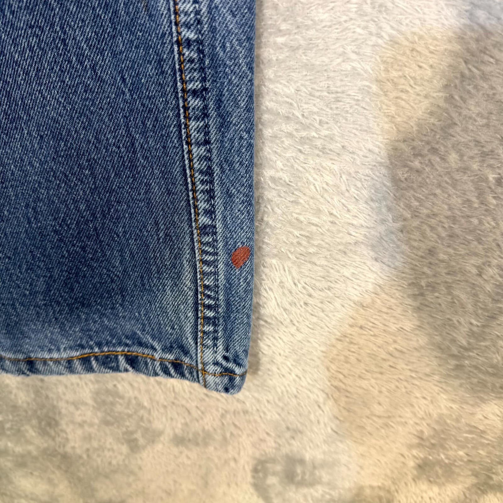 Levi’s 501 Men’s Jeans 36x30 Blue Denim Original Fit Straight Leg Button Fly - Thumbnail 4