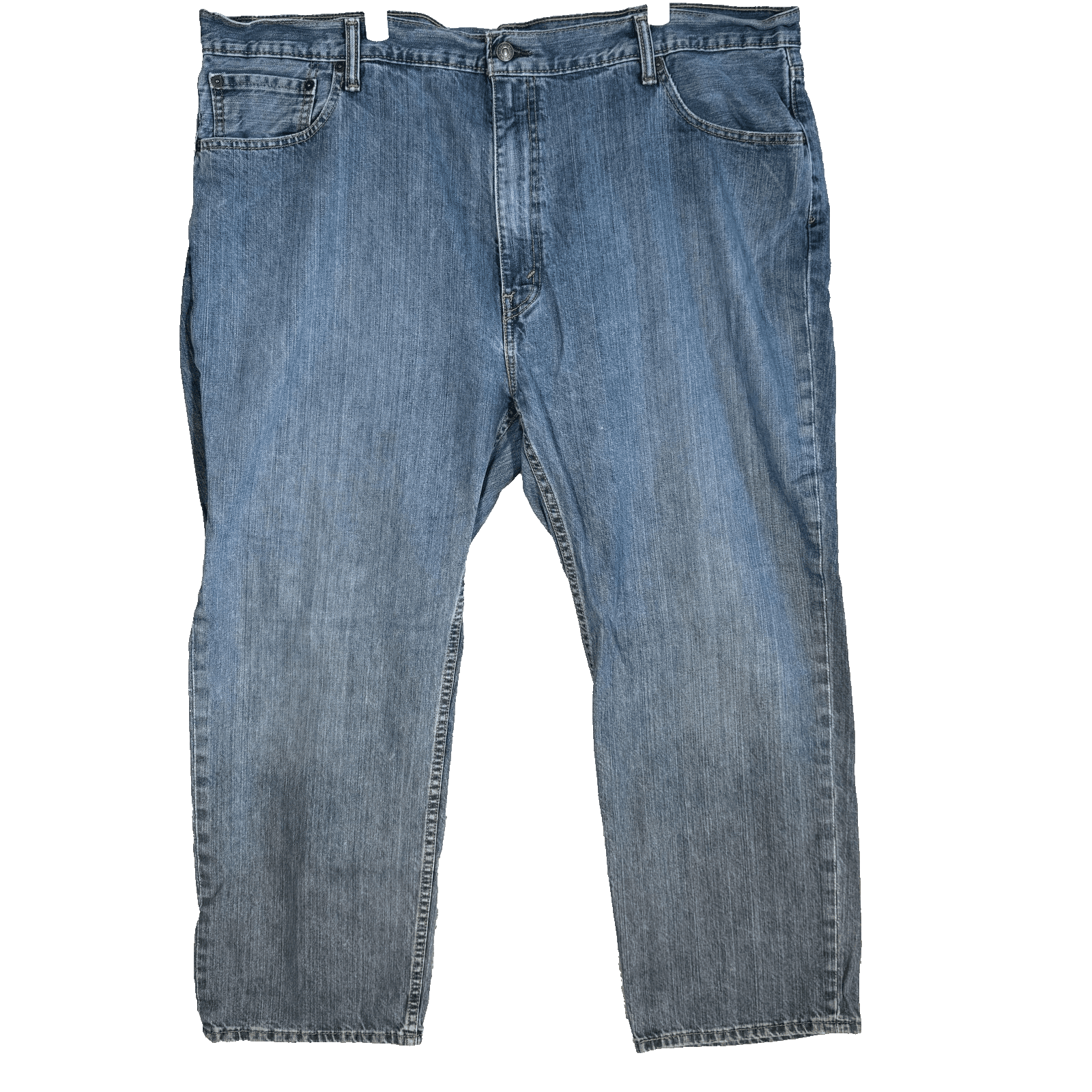 Levis 559 Jeans Mens 44x30 Blue Denim Relaxed Straight Fit Zip Fly 5 Pocket - Image 1