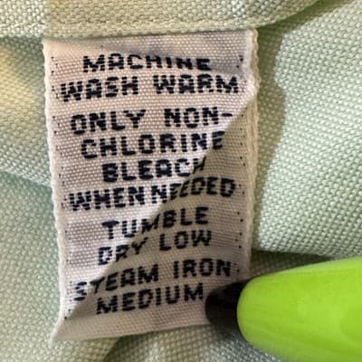 Ralph Lauren Shirt Mens Medium Green Classic Fit Button Down Long Sleeve Pony - Thumbnail 16