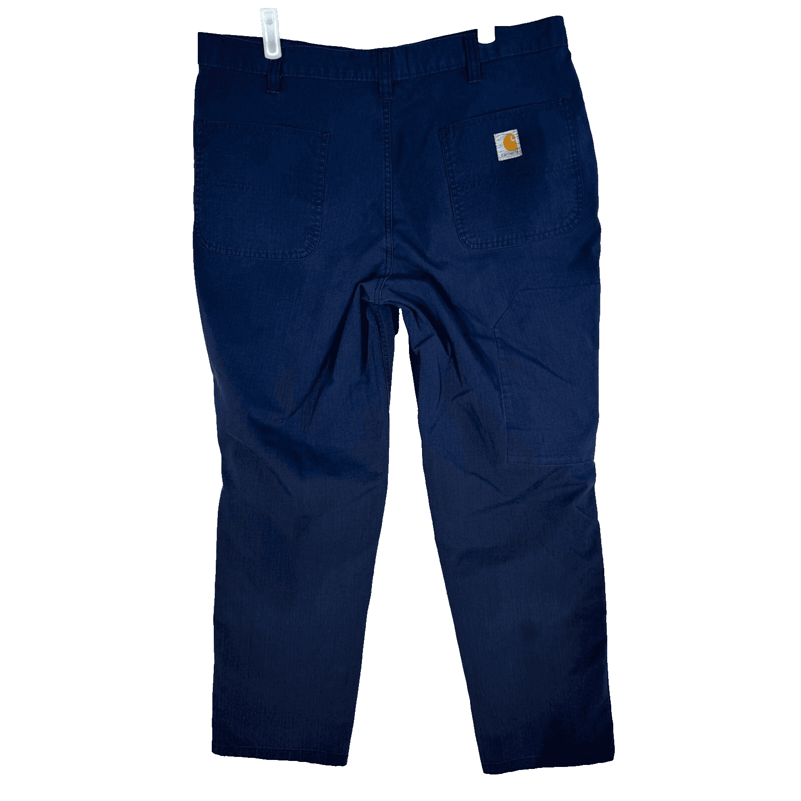 Carhartt Carpenter Pants Men's 36x30 Navy Ripstop Relaxed Fit 74533-20 - Thumbnail 2