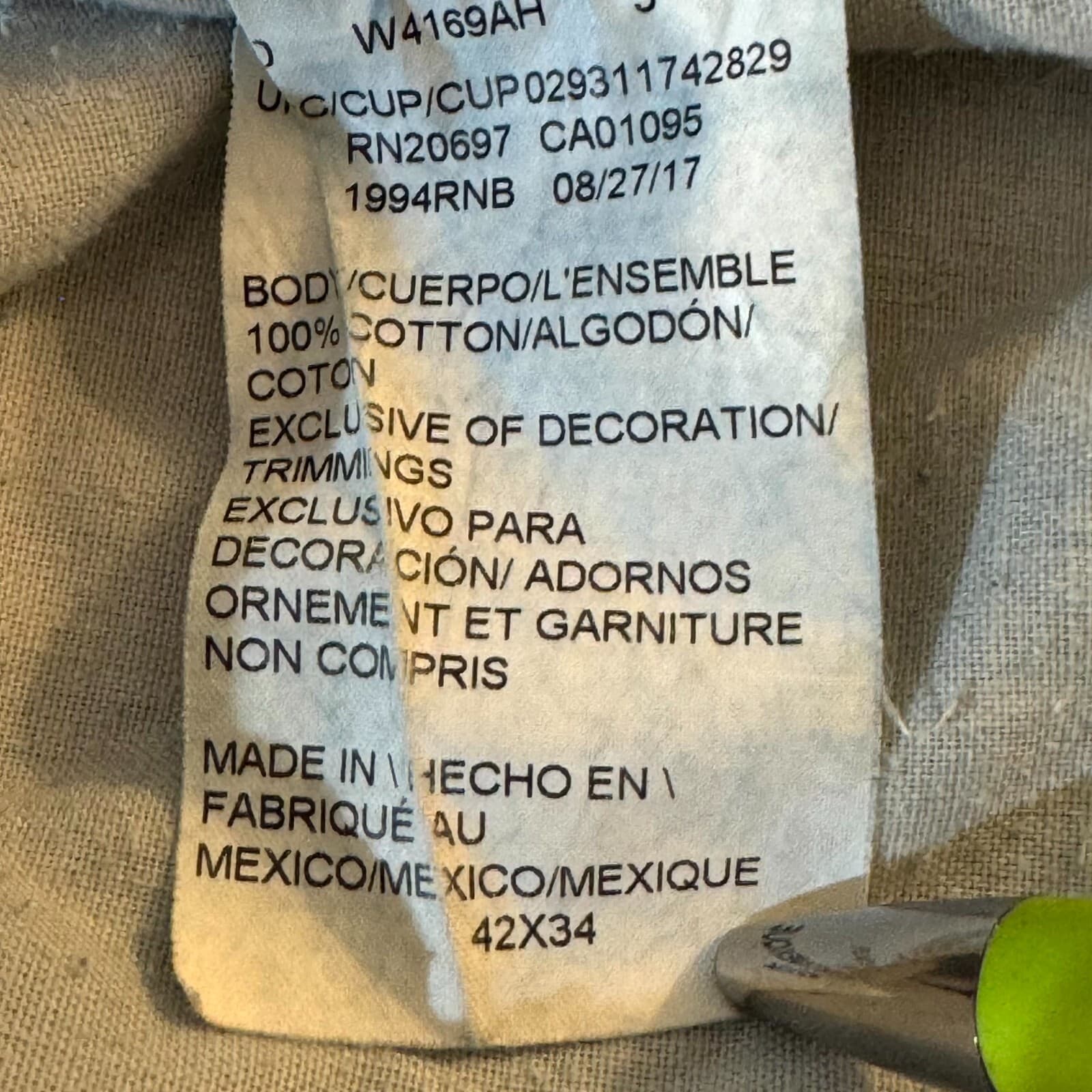 Dickies Carpenter Jeans Mens 42x34 Blue Denim Relaxed Fit Straight Leg - Thumbnail 11