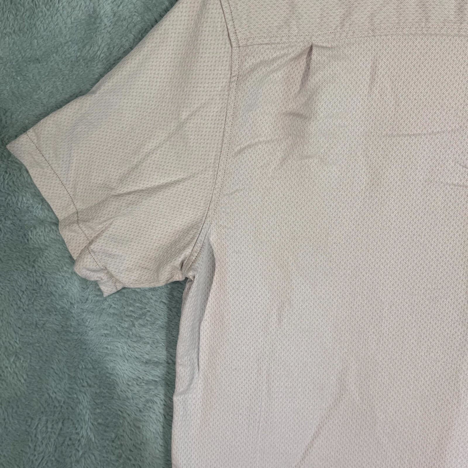 Tommy Bahama Shirt Mens Large Silk Blend Short Sleeve Pink Button Up - Thumbnail 8