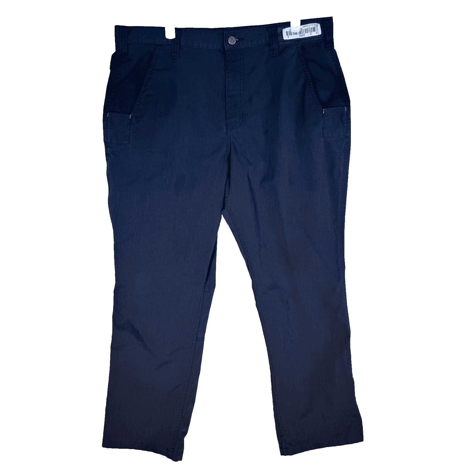 Carhartt Carpenter Pants Mens 36x30 Navy Ripstop Relaxed Fit Work - Image 1