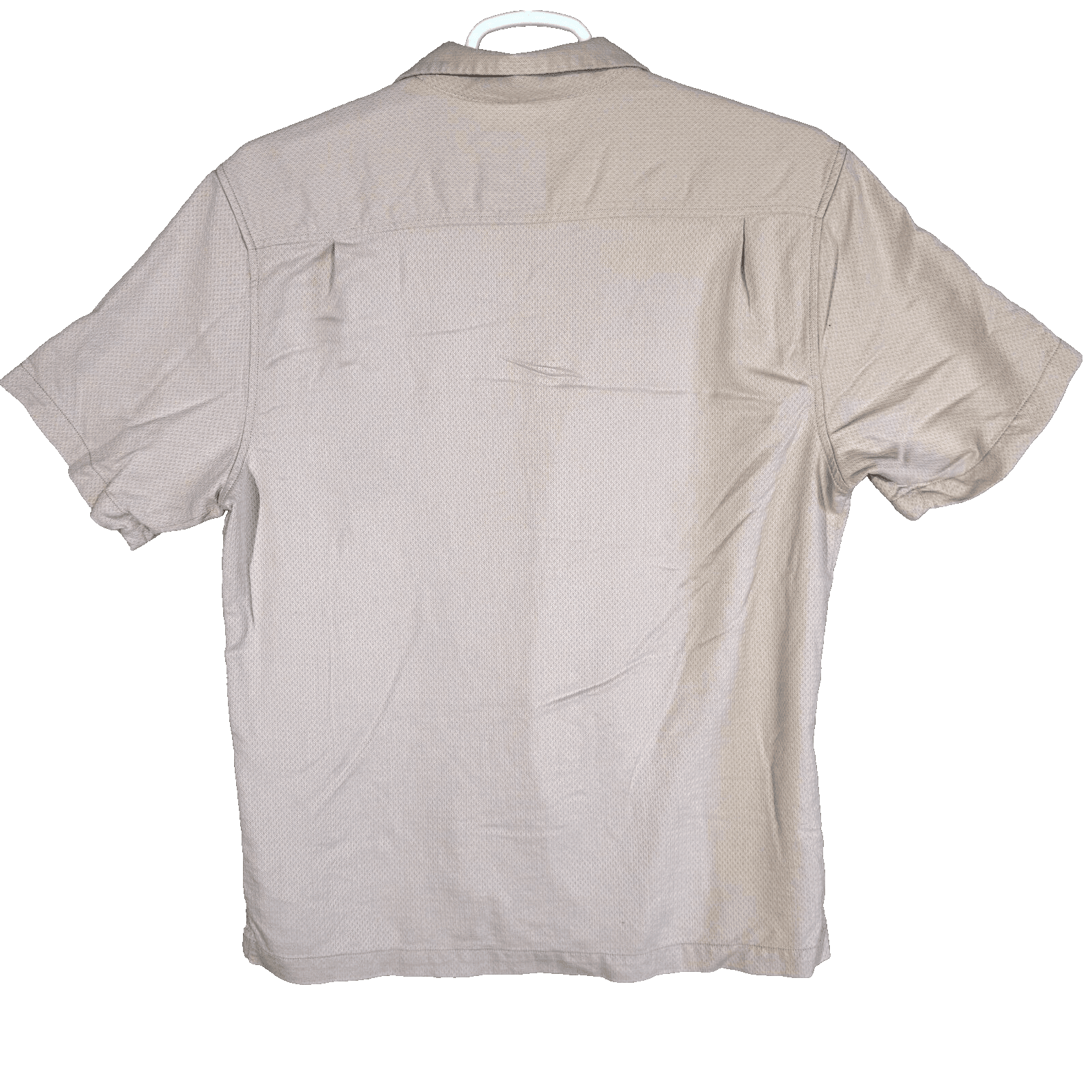 Tommy Bahama Shirt Mens Large Silk Blend Short Sleeve Pink Button Up - Thumbnail 2