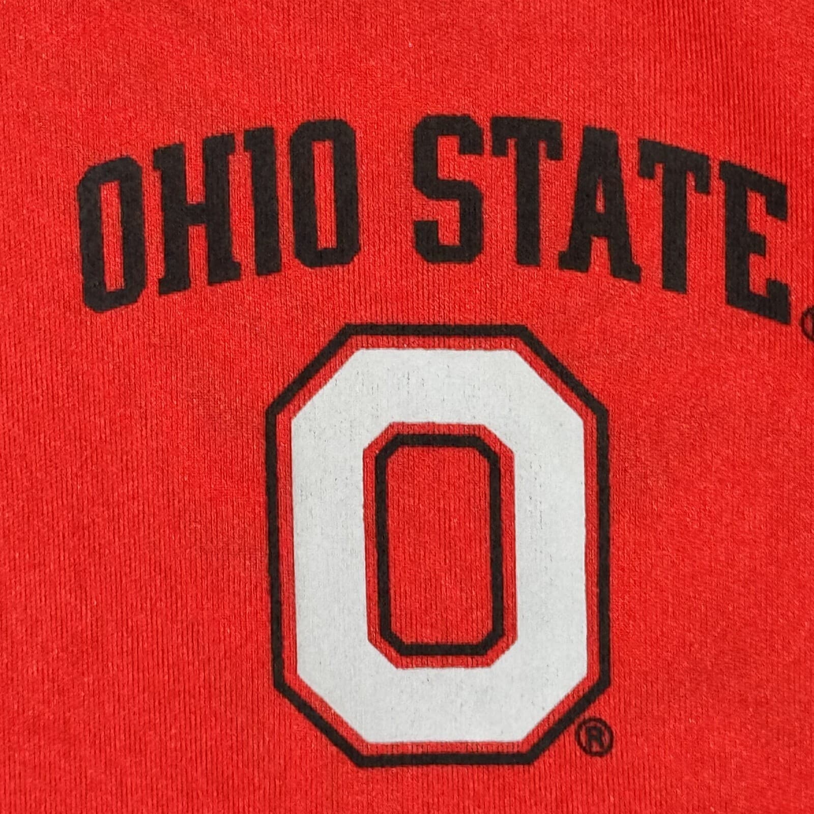 Ohio State Polo Shirt Men L Performance 100 Percent Polyester Red Buckeyes Logo - Thumbnail 7