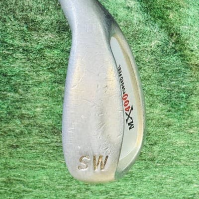 MX MX400 Forged Feel MS Wedge Mens RH 36 In Stiff Steel Shaft Silver Golf Club - Thumbnail 3