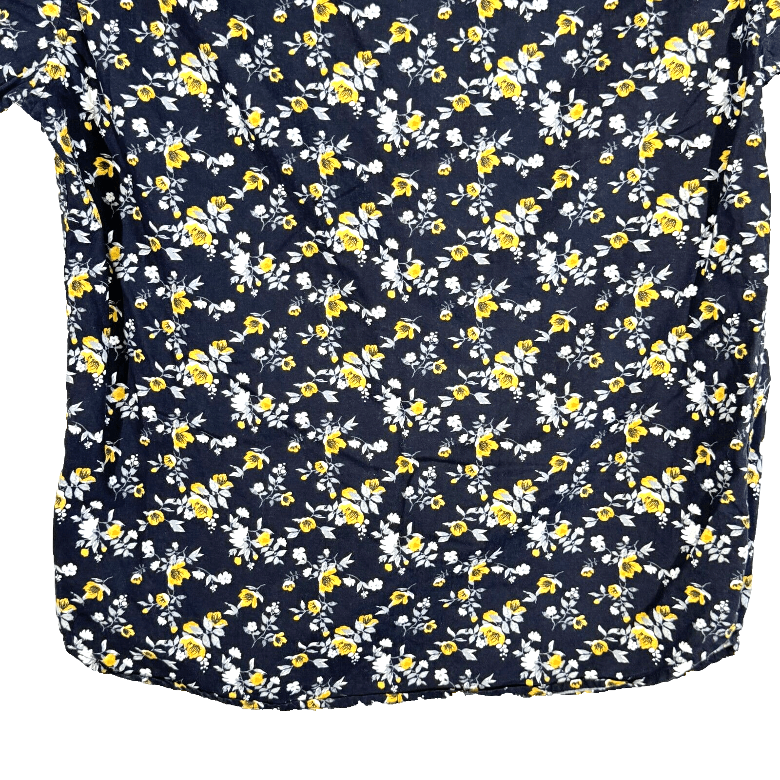 Cactus Man Shirt Men M Black Floral 100 Percent Cotton Short Sleeve Button Up - Thumbnail 12