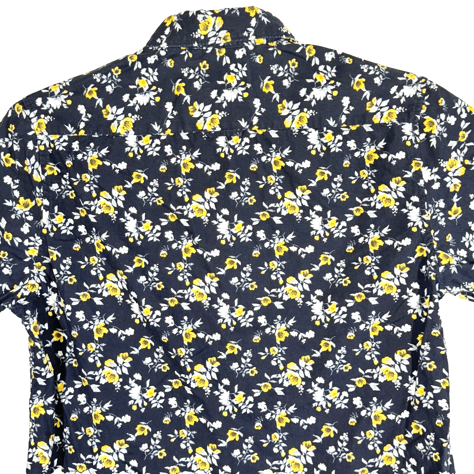 Cactus Man Shirt Men M Black Floral 100 Percent Cotton Short Sleeve Button Up - Thumbnail 10