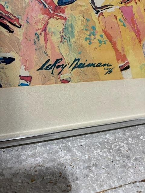 Basketball 1976 Olympics by LeRoy Neiman - Thumbnail 2