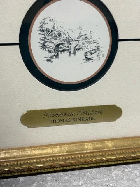 Romantic Bridges Framed Art by Thomas Kinkaid - Thumbnail 2