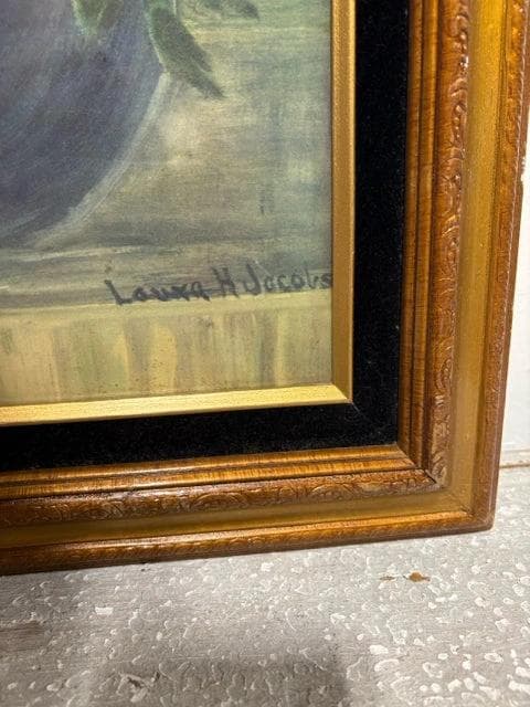 Floral Bouquet by Laura J. Jochens Framed Wall Art - Thumbnail 2