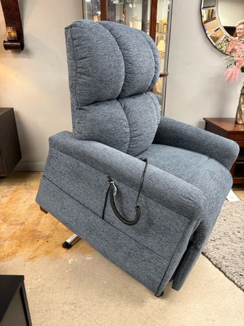 Golden Power Electric Blue Lift Recliner - Thumbnail 5