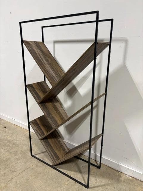 Pemberly Row 3 Tier Etagere Bookshelf - Thumbnail 4