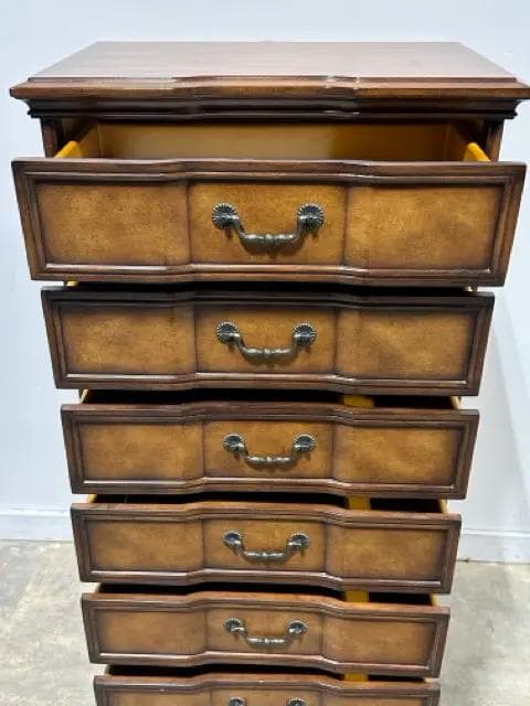 Wooden Lingerie Chest With 7 Drawers - Thumbnail 2