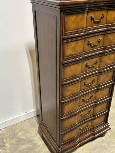 Wooden Lingerie Chest With 7 Drawers - Thumbnail 4