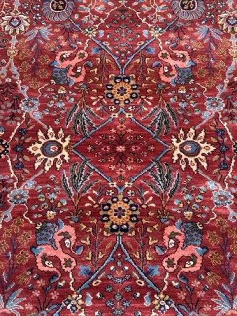 5'9"X9' Karastan Ispahan Multicolor Rug with Fringe - Thumbnail 3