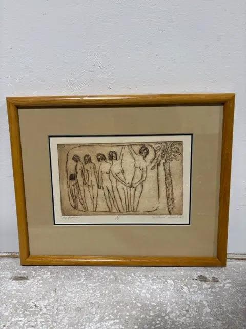 "The Bathers" Framed Print By P. Daniel Powell - Image 1