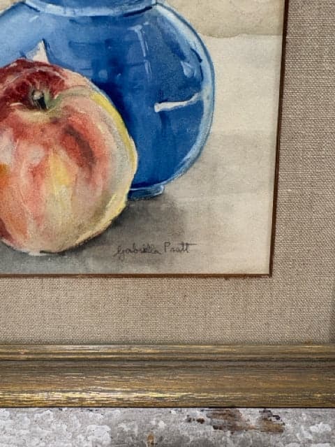 Framed Fruit And Vase Print - Thumbnail 2