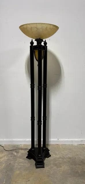 Tuscan Style Torchiere Floor Lamp - Image 1