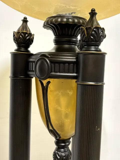 Tuscan Style Torchiere Floor Lamp - Thumbnail 2