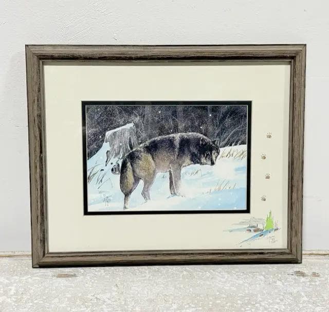 "The Loner" William T. Zivic Framed Art - Image 1