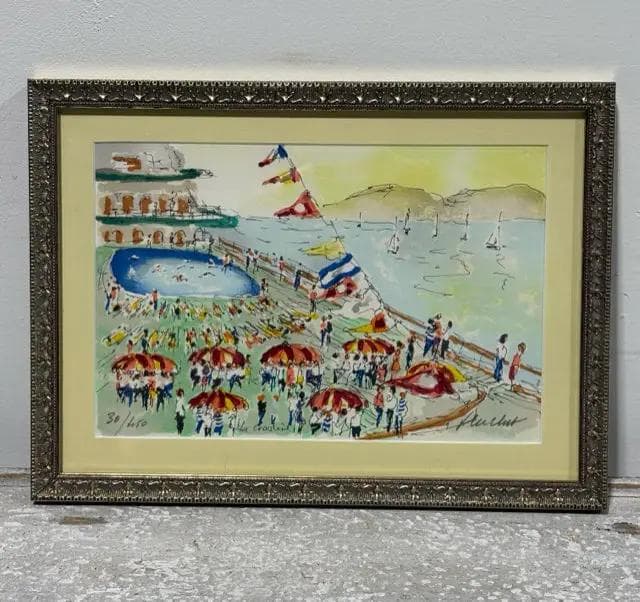 La Croisiere Lithograph #30/450 by Jean - Claude Picot Original Art - Image 1