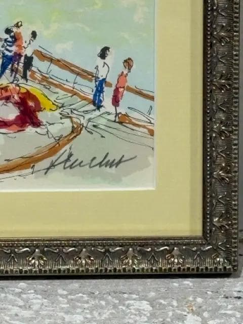 La Croisiere Lithograph #30/450 by Jean - Claude Picot Original Art - Thumbnail 2