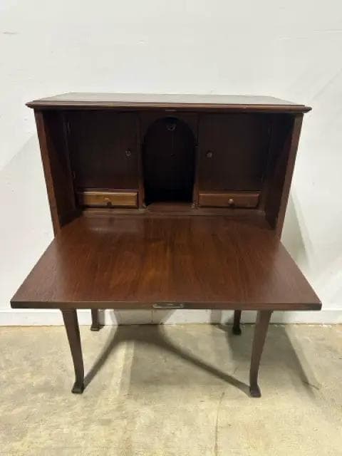 Wooden Secretary Desk - Thumbnail 2