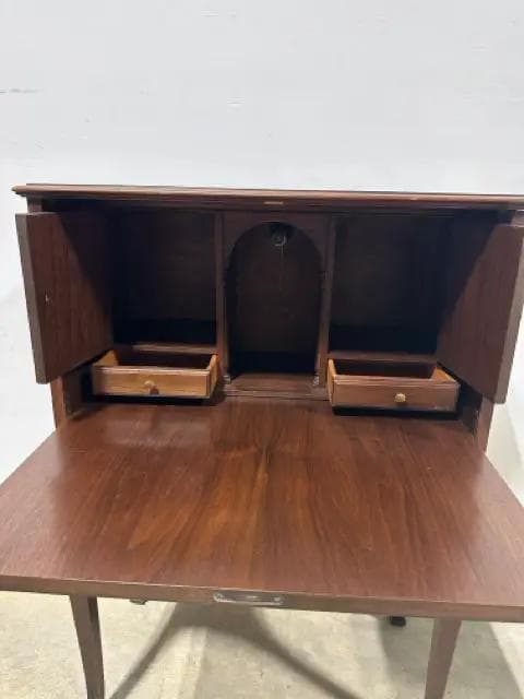 Wooden Secretary Desk - Thumbnail 3